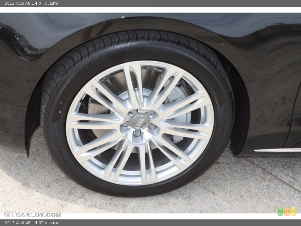 2013 Audi A8 L 4.0T quattro Wheel and Tire Photo #72236234