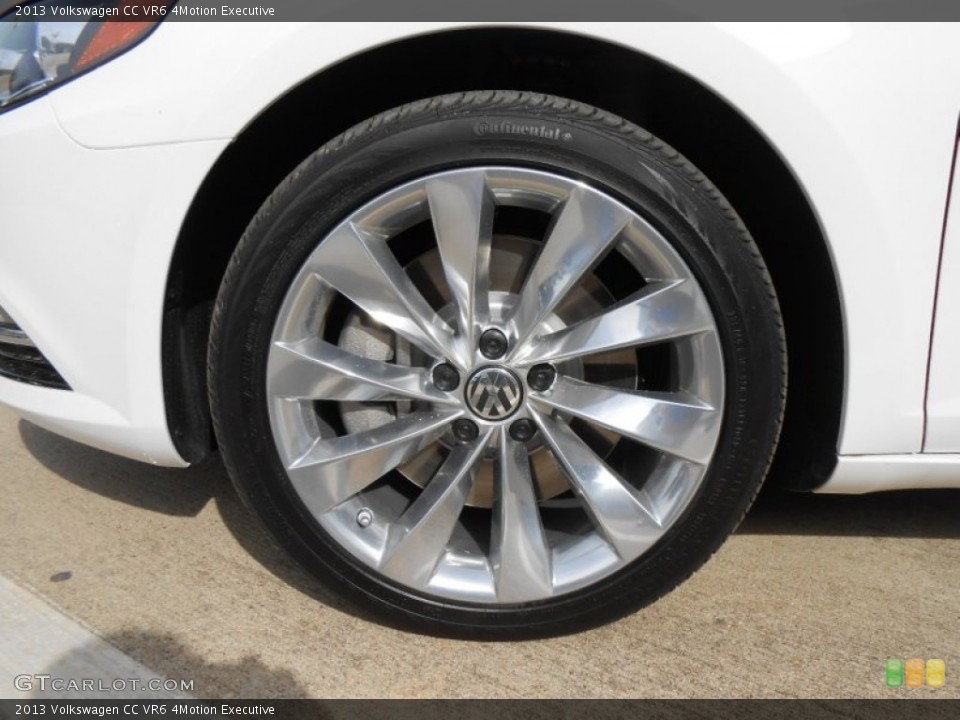 2013 Volkswagen CC VR6 4Motion Executive Wheel and Tire Photo #72243533