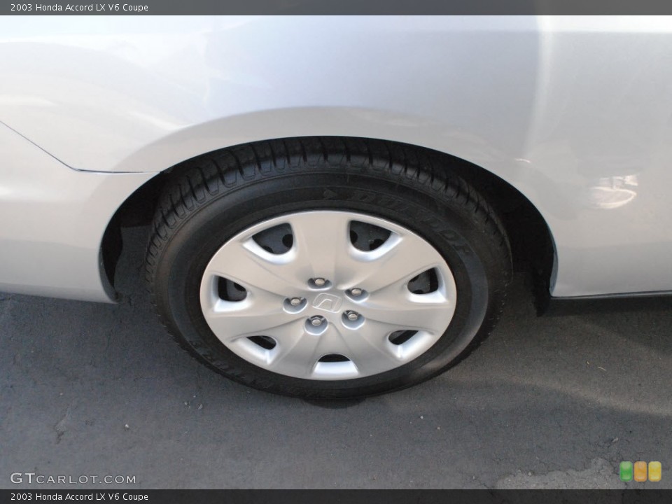2003 Honda Accord LX V6 Coupe Wheel and Tire Photo #72247791