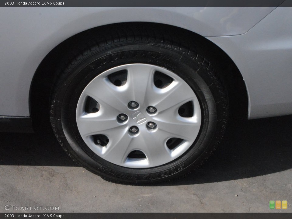 2003 Honda Accord LX V6 Coupe Wheel and Tire Photo #72247894