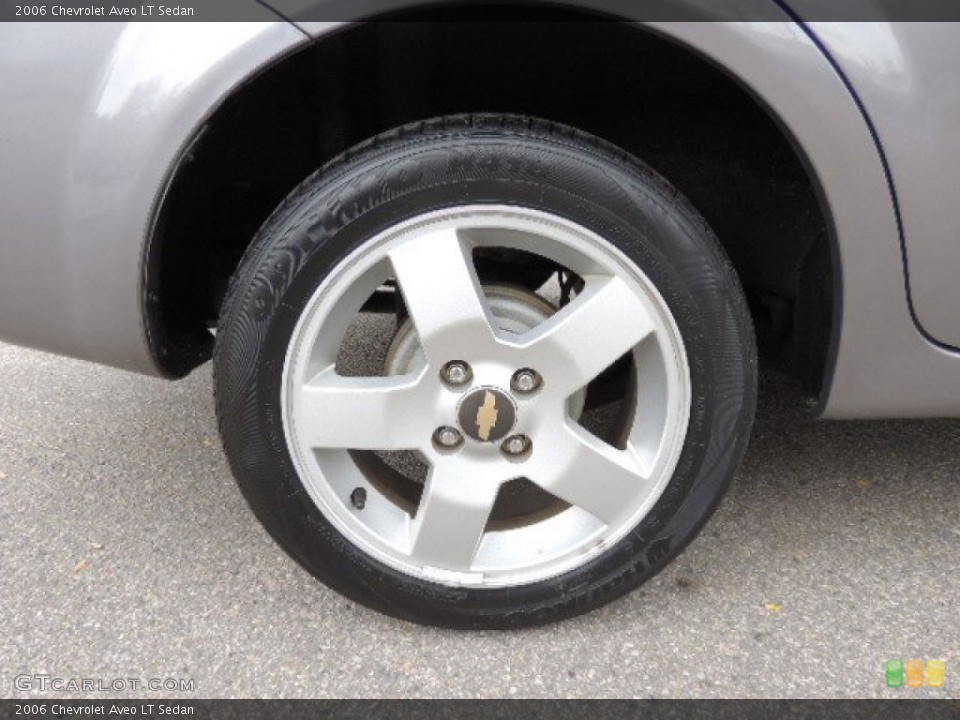 2006 Chevrolet Aveo LT Sedan Wheel and Tire Photo #72250133