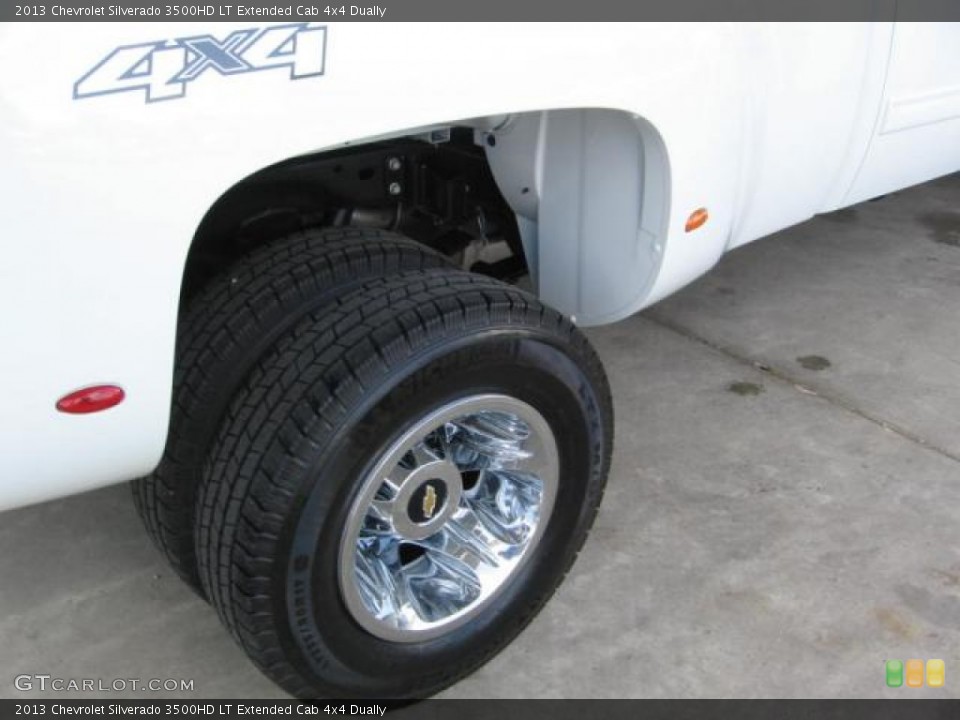 2013 Chevrolet Silverado 3500HD LT Extended Cab 4x4 Dually Wheel and Tire Photo #72252539