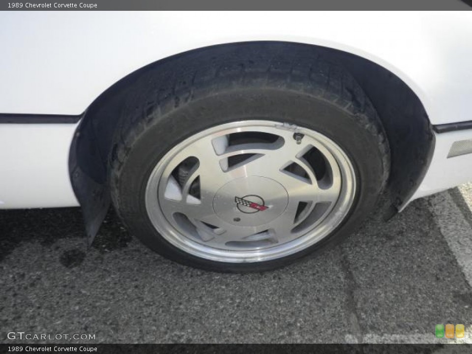 1989 Chevrolet Corvette Coupe Wheel and Tire Photo #72256261