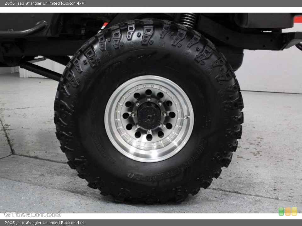 2006 Jeep Wrangler Custom Wheel and Tire Photo #72262327