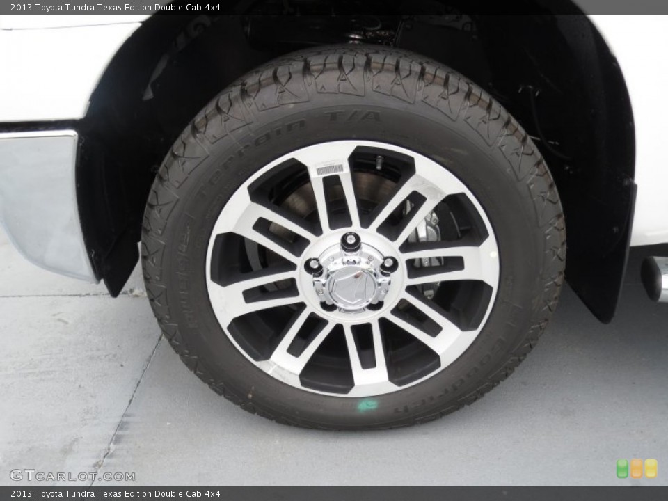 2013 Toyota Tundra Texas Edition Double Cab 4x4 Wheel and Tire Photo #72262983