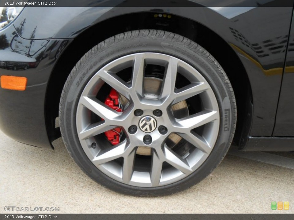 2013 Volkswagen GTI 2 Door Wheel and Tire Photo #72263833