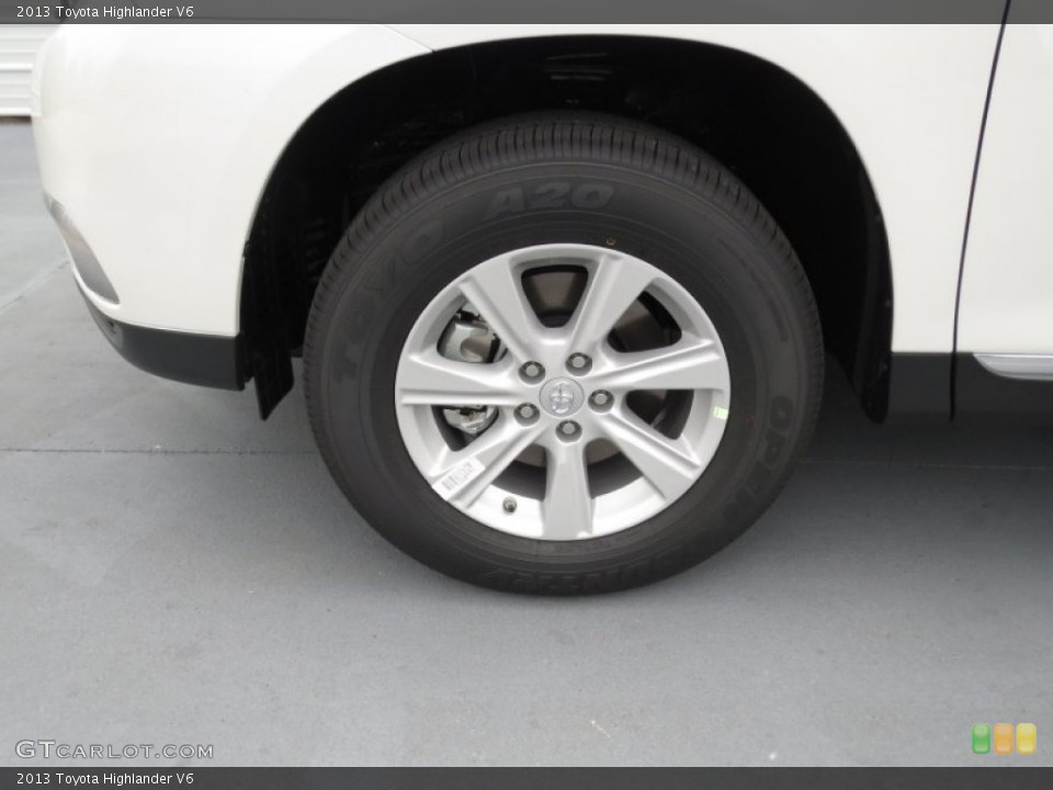 2013 Toyota Highlander V6 Wheel and Tire Photo #72265468