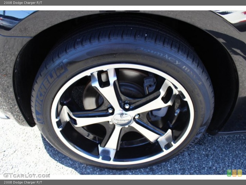 2008 Dodge Charger Custom Wheel and Tire Photo #72265913