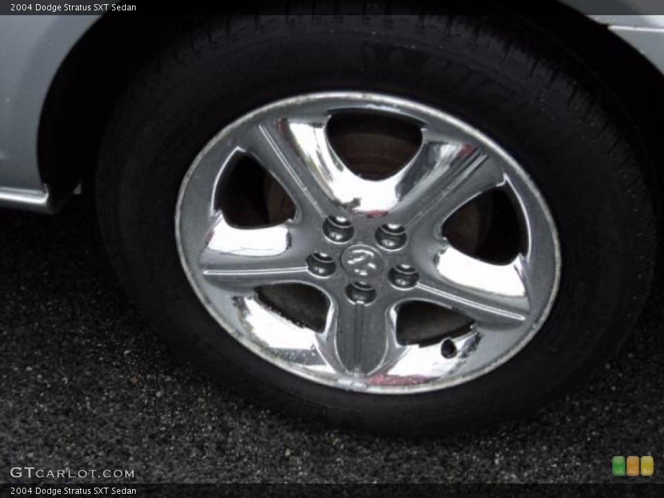 2004 Dodge Stratus SXT Sedan Wheel and Tire Photo #72266470