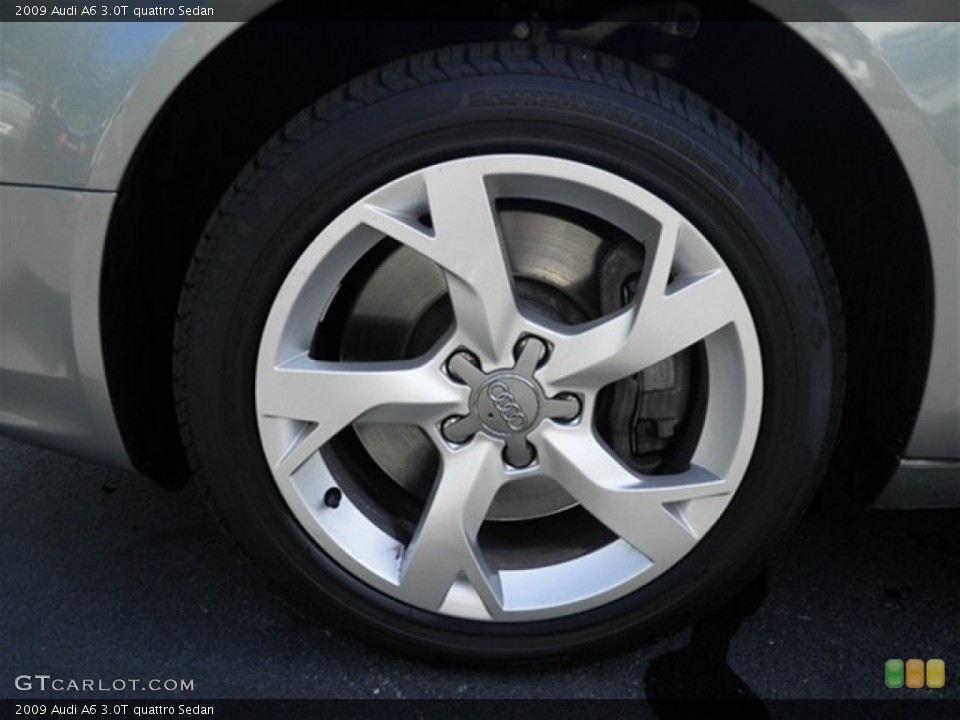 2009 Audi A6 3.0T quattro Sedan Wheel and Tire Photo #72270056