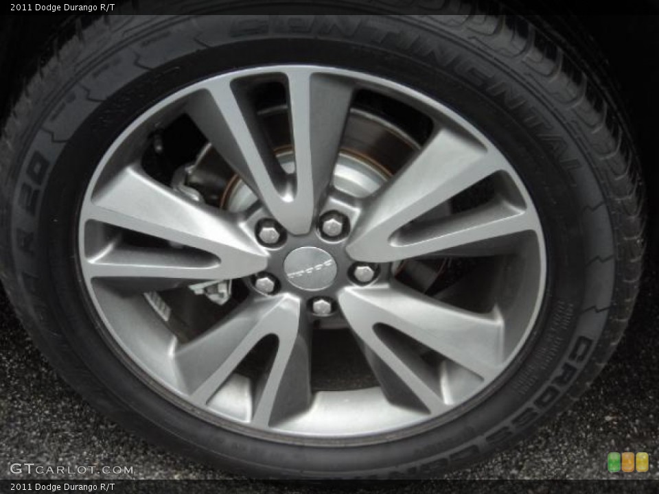 2011 Dodge Durango R/T Wheel and Tire Photo #72270631