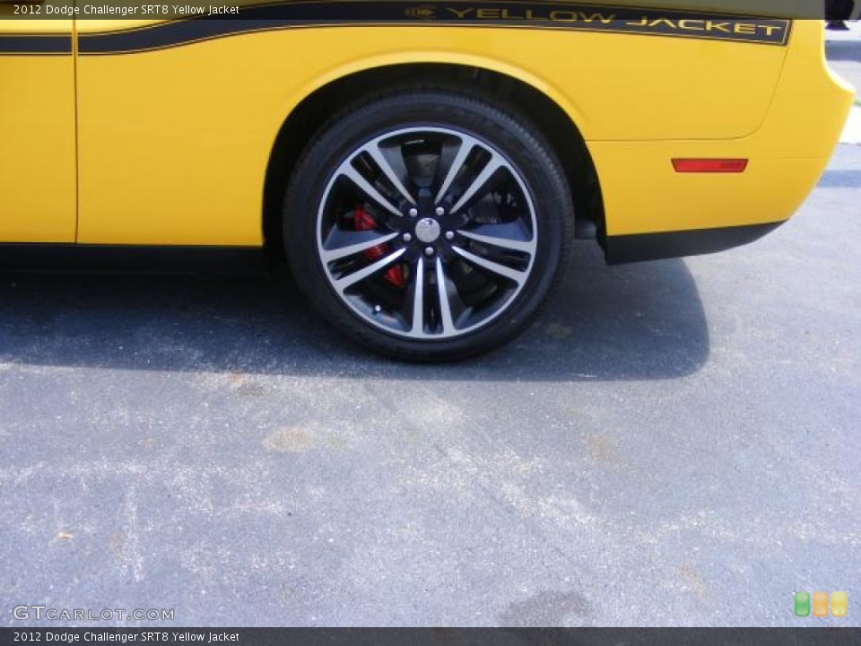 2012 Dodge Challenger SRT8 Yellow Jacket Wheel and Tire Photo #72272773