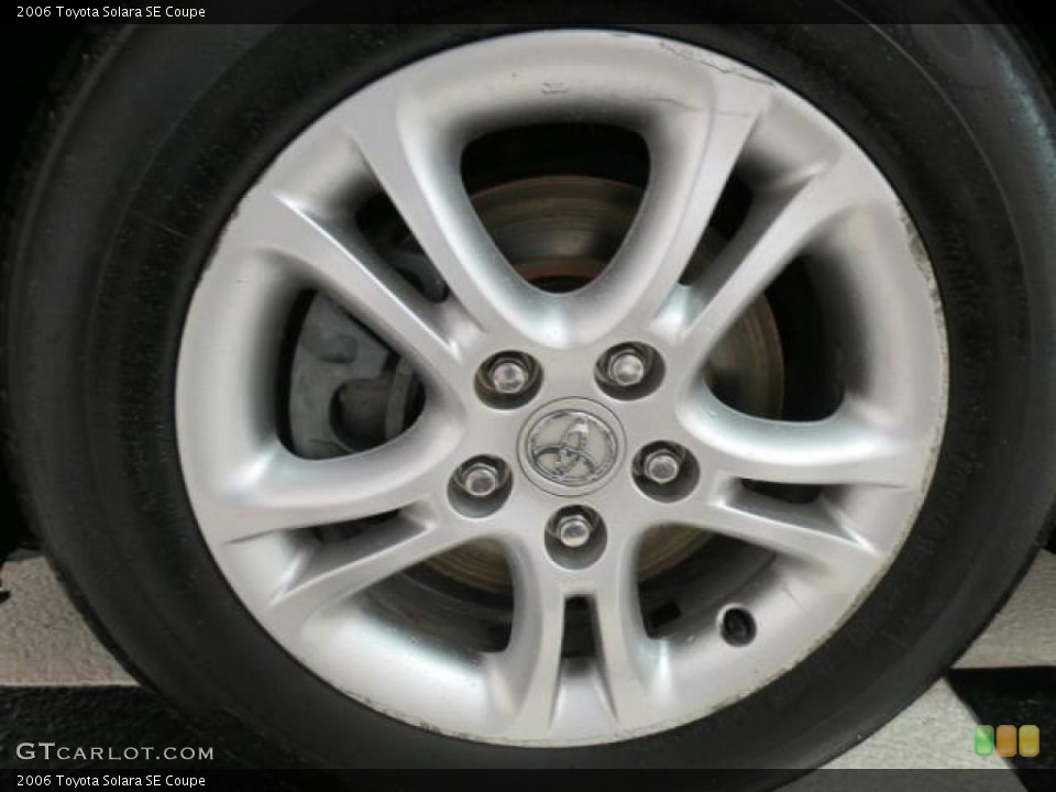 2006 Toyota Solara SE Coupe Wheel and Tire Photo #72273421