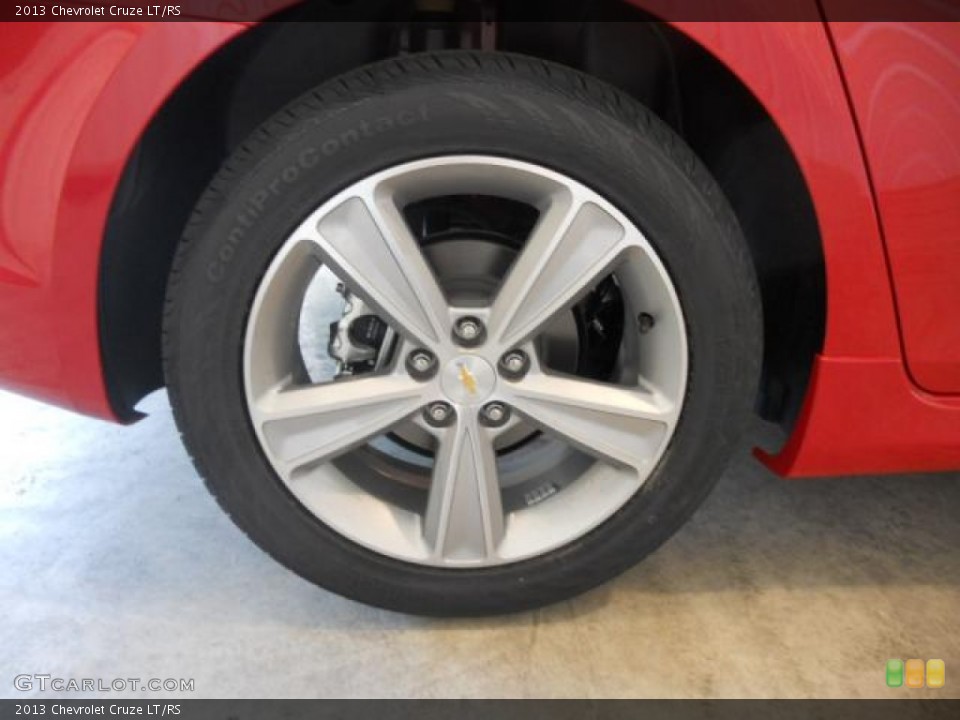 2013 Chevrolet Cruze LT/RS Wheel and Tire Photo #72273882