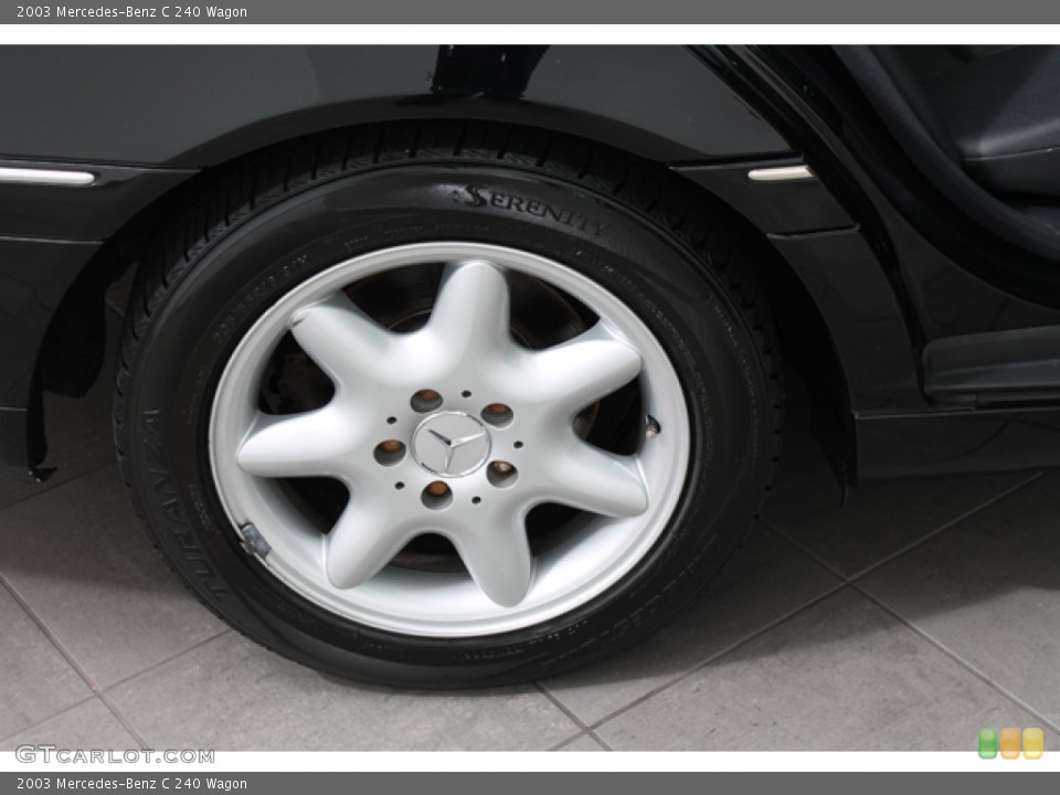 2003 Mercedes-Benz C 240 Wagon Wheel and Tire Photo #72274735