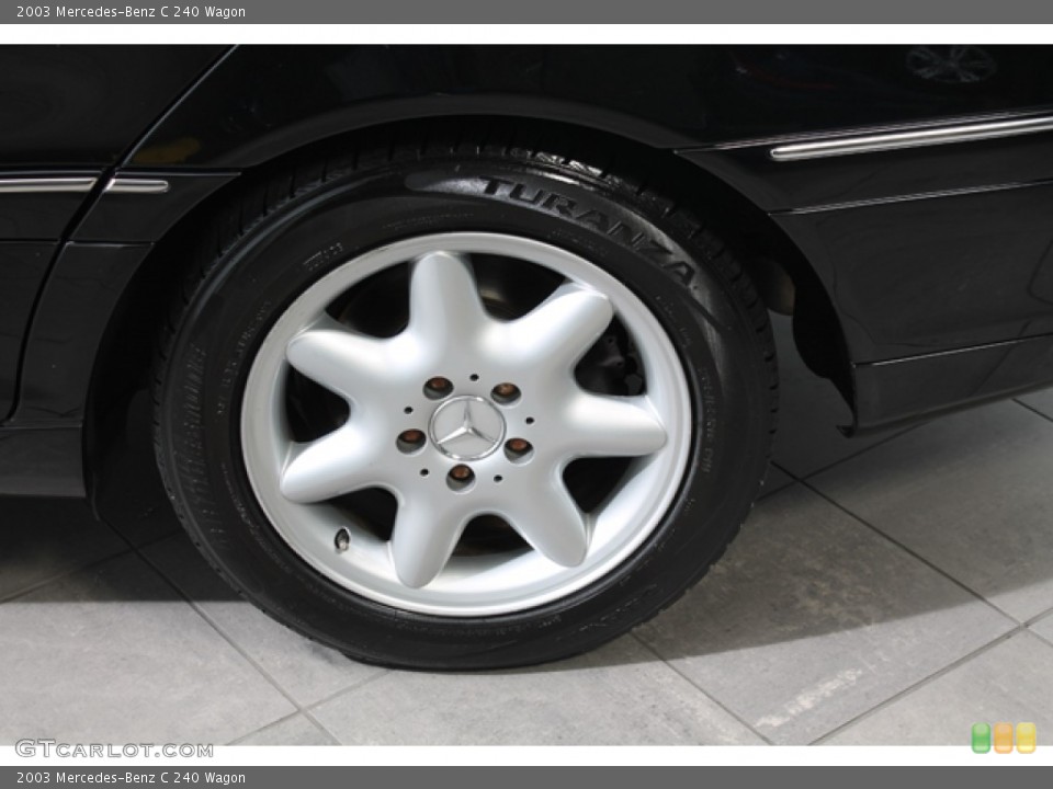 2003 Mercedes-Benz C 240 Wagon Wheel and Tire Photo #72274762