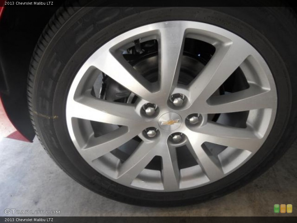2013 Chevrolet Malibu LTZ Wheel and Tire Photo #72276030