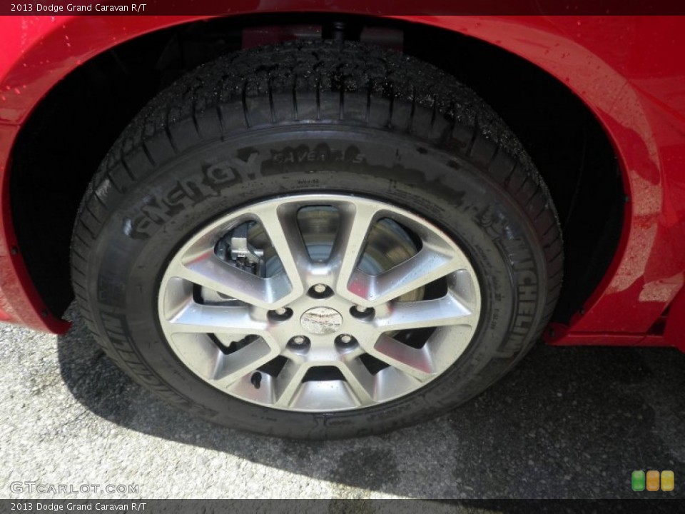 2013 Dodge Grand Caravan R/T Wheel and Tire Photo #72276319