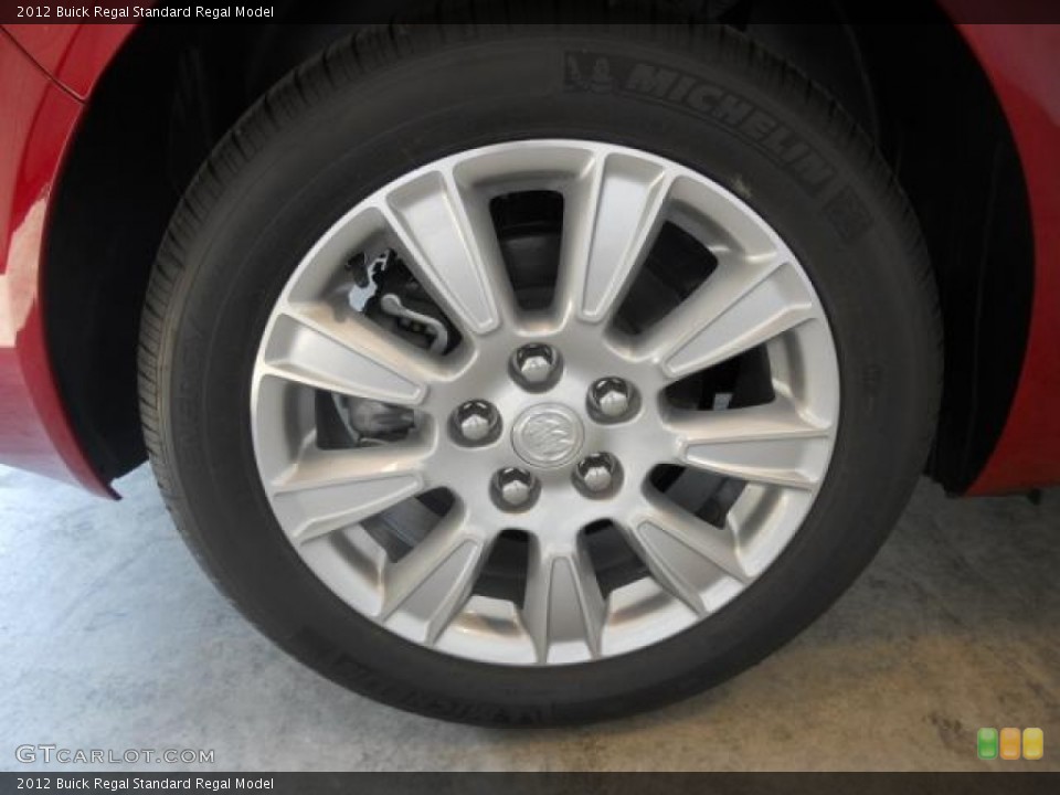 2012 Buick Regal  Wheel and Tire Photo #72276694