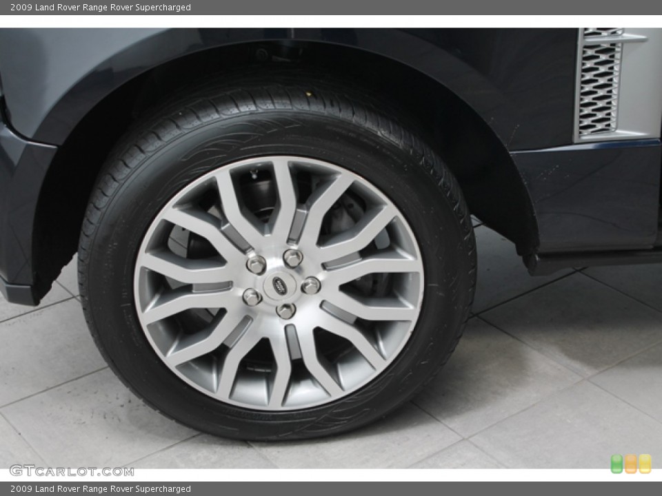 2009 Land Rover Range Rover Supercharged Wheel and Tire Photo #72278422