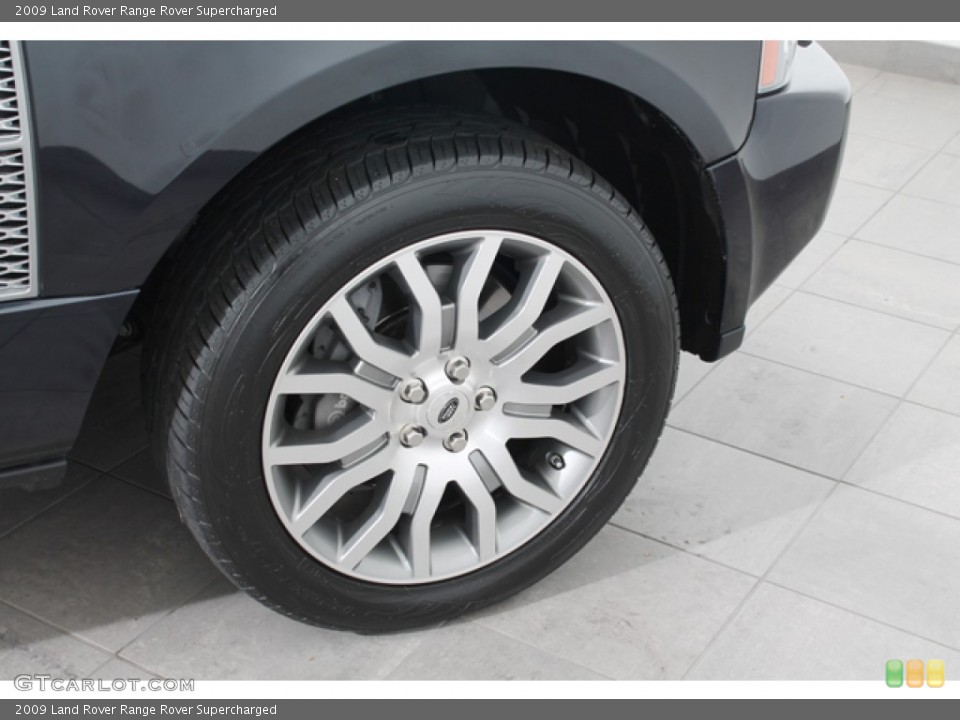 2009 Land Rover Range Rover Supercharged Wheel and Tire Photo #72278503