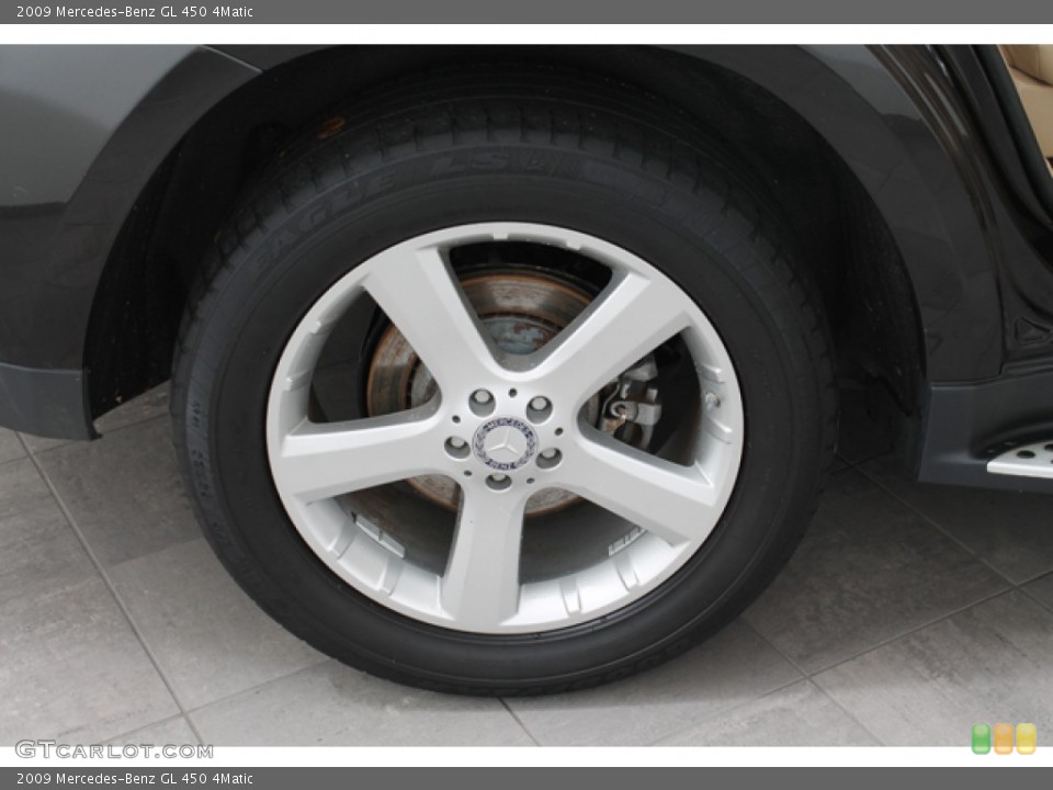 2009 Mercedes-Benz GL 450 4Matic Wheel and Tire Photo #72280261