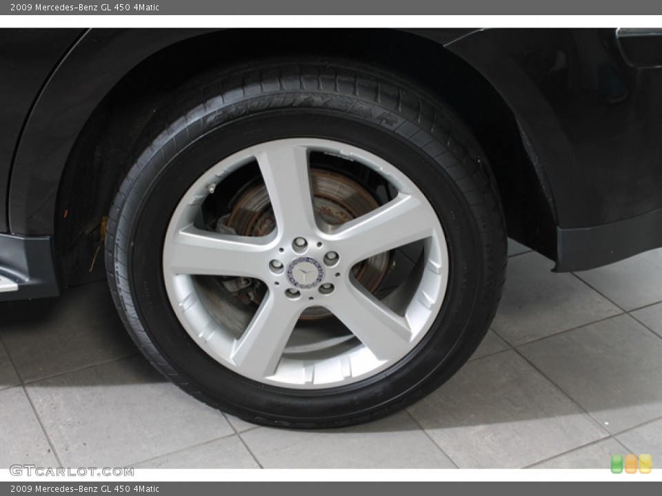 2009 Mercedes-Benz GL 450 4Matic Wheel and Tire Photo #72280292