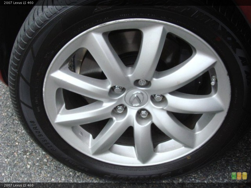 2007 Lexus LS 460 Wheel and Tire Photo #72288244