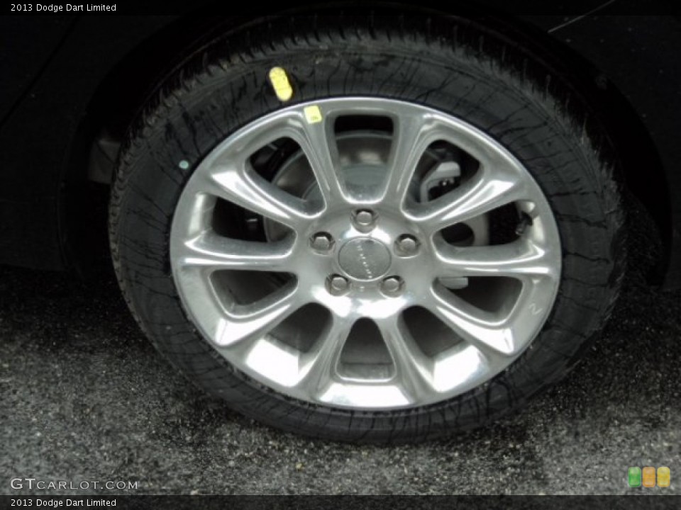 2013 Dodge Dart Limited Wheel and Tire Photo #72288973