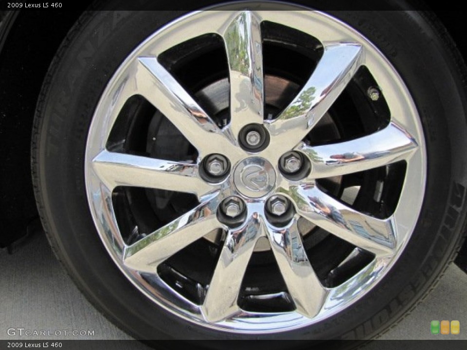 2009 Lexus LS 460 Wheel and Tire Photo #72302948