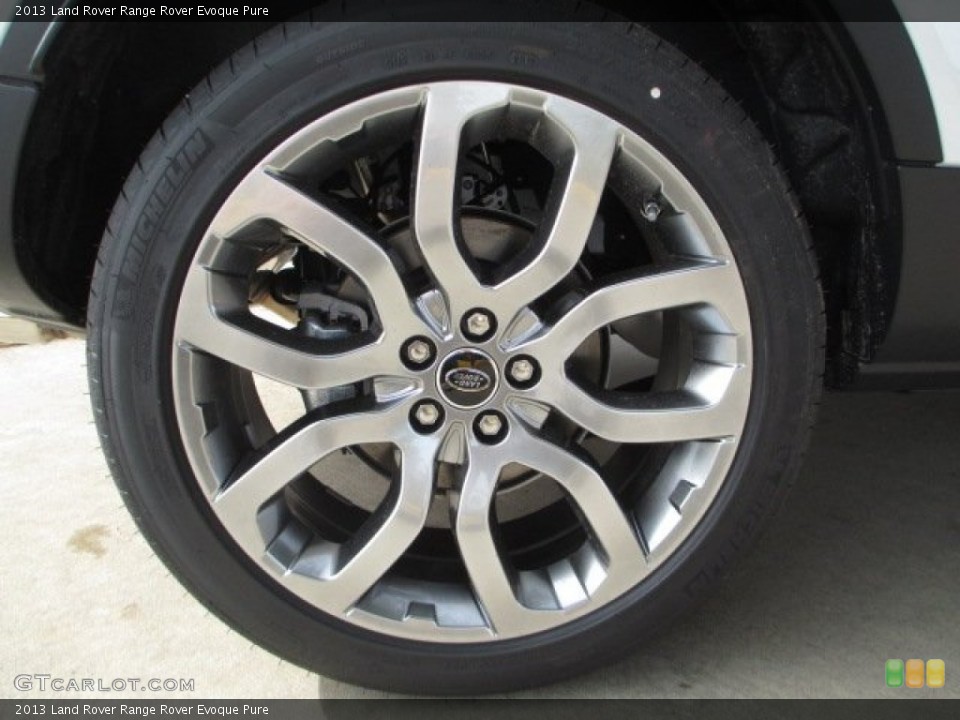2013 Land Rover Range Rover Evoque Pure Wheel and Tire Photo #72304264