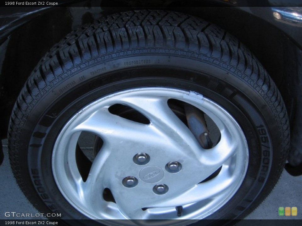 1998 Ford Escort ZX2 Coupe Wheel and Tire Photo #72305823