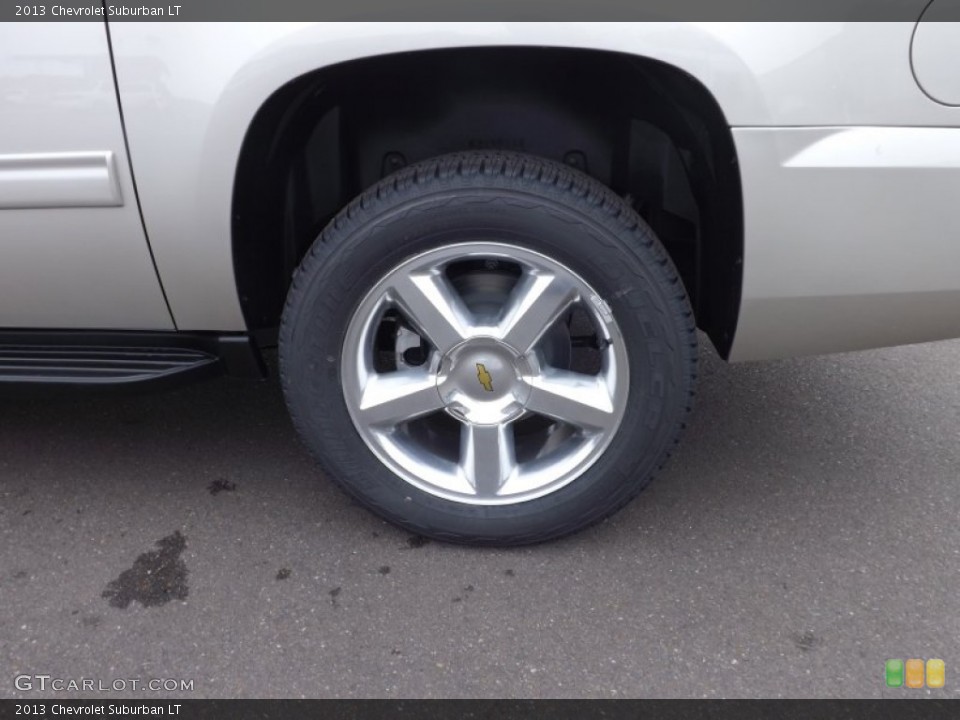 2013 Chevrolet Suburban LT Wheel and Tire Photo #72310273
