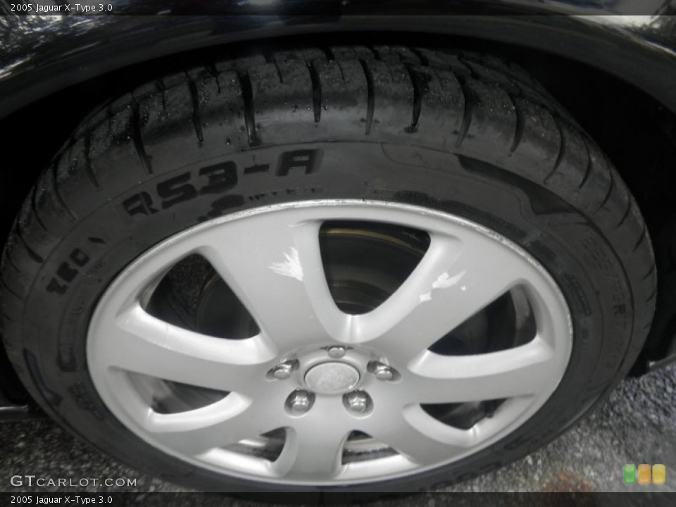 2005 Jaguar X-Type 3.0 Wheel and Tire Photo #72312319