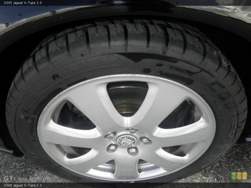 2005 Jaguar X-Type 3.0 Wheel and Tire Photo #72312343