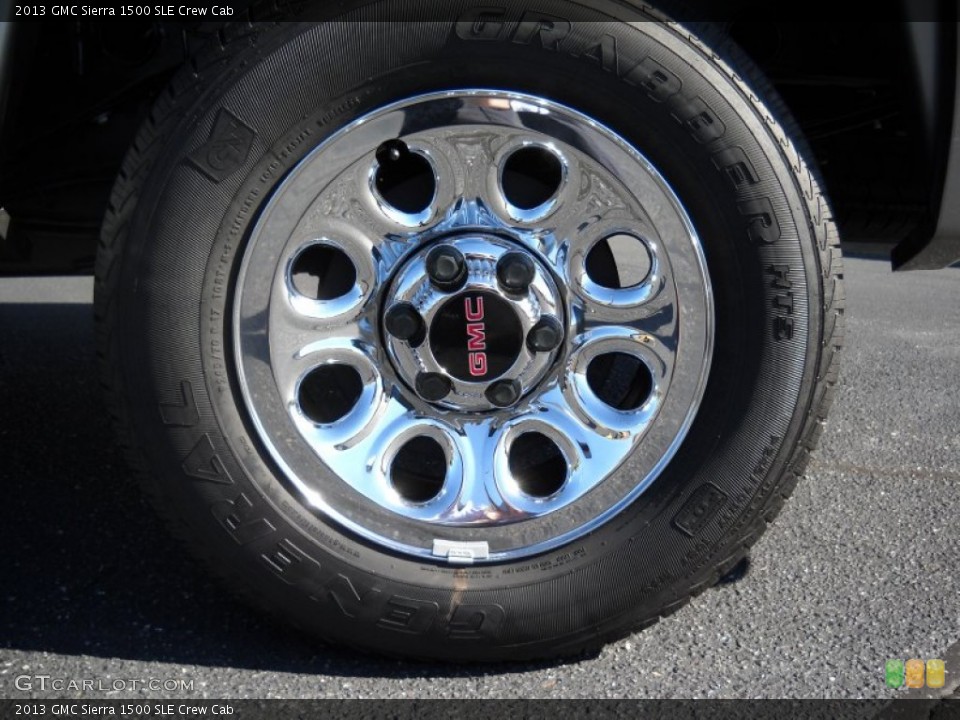 2013 GMC Sierra 1500 SLE Crew Cab Wheel and Tire Photo #72316818