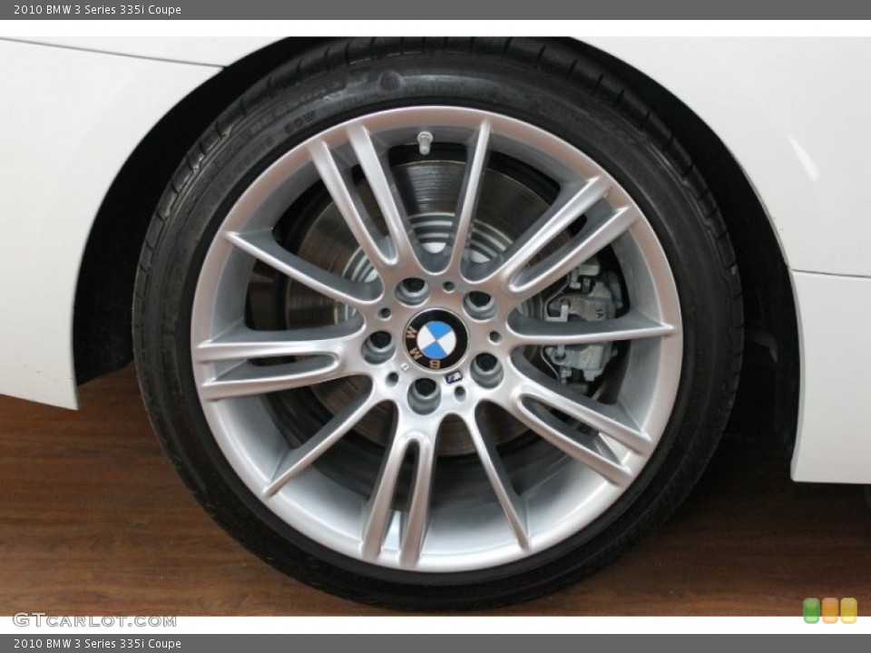 2010 BMW 3 Series 335i Coupe Wheel and Tire Photo #72322045