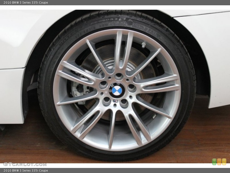 2010 BMW 3 Series 335i Coupe Wheel and Tire Photo #72322081
