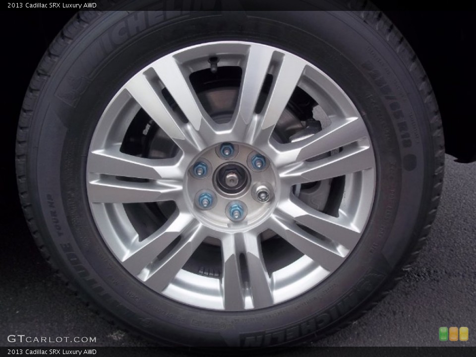 2013 Cadillac SRX Luxury AWD Wheel and Tire Photo #72326165