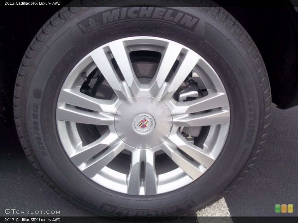 2013 Cadillac SRX Luxury AWD Wheel and Tire Photo #72327173