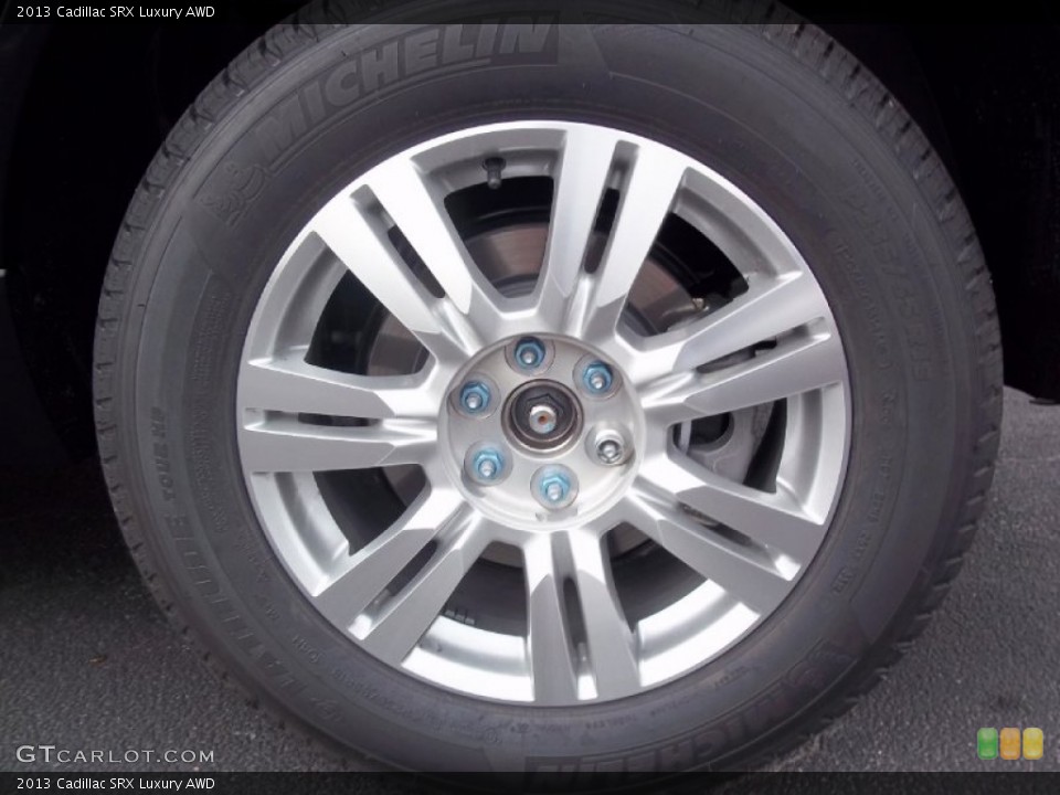 2013 Cadillac SRX Luxury AWD Wheel and Tire Photo #72328520