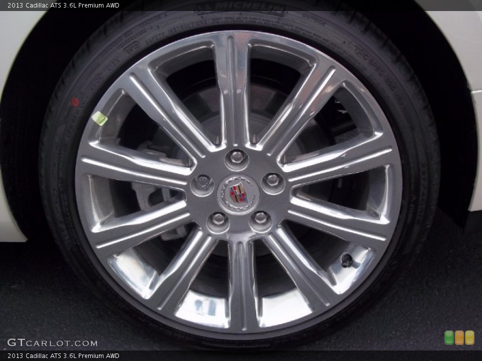 2013 Cadillac ATS 3.6L Premium AWD Wheel and Tire Photo #72328821