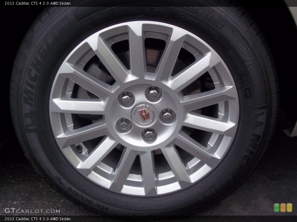 2013 Cadillac CTS 4 3.0 AWD Sedan Wheel and Tire Photo #72330443