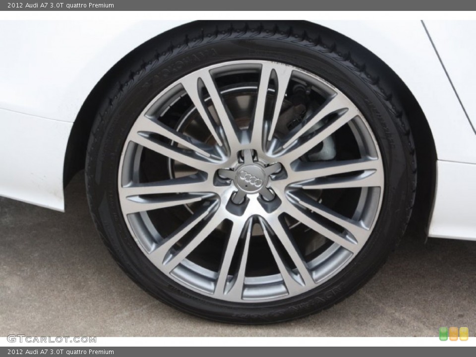 2012 Audi A7 3.0T quattro Premium Wheel and Tire Photo #72332631