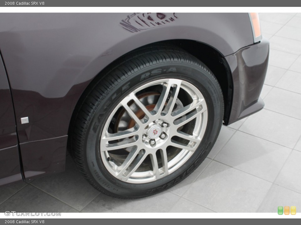 2008 Cadillac SRX V8 Wheel and Tire Photo #72350511