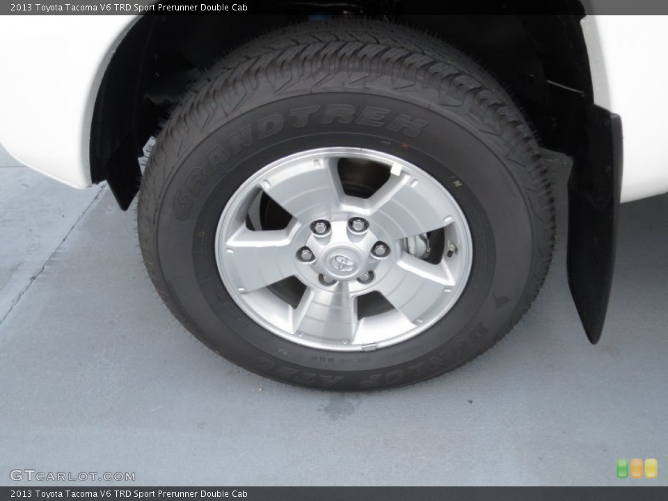 2013 Toyota Tacoma V6 TRD Sport Prerunner Double Cab Wheel and Tire Photo #72350865