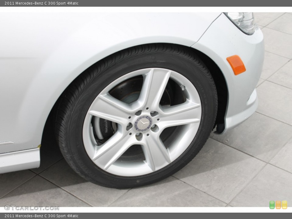 2011 Mercedes-Benz C 300 Sport 4Matic Wheel and Tire Photo #72352176