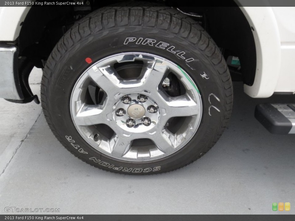 2013 Ford F150 King Ranch SuperCrew 4x4 Wheel and Tire Photo #72355176