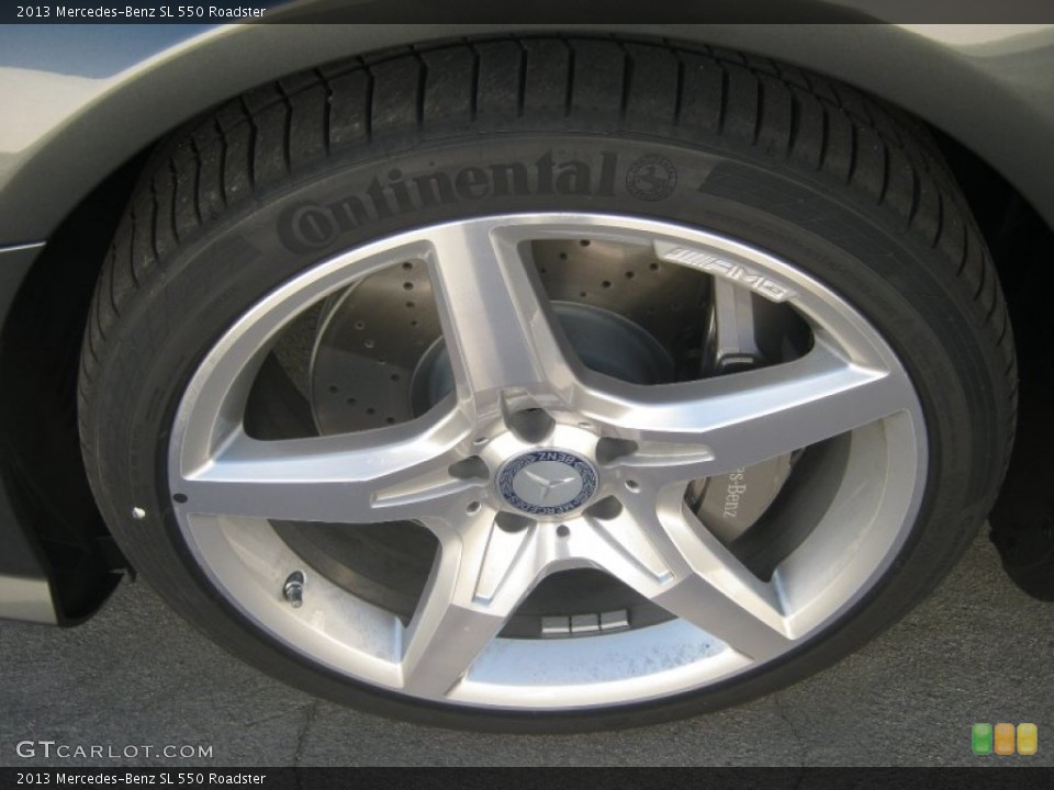 2013 Mercedes-Benz SL 550 Roadster Wheel and Tire Photo #72358263
