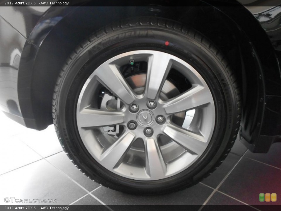 2012 Acura ZDX SH-AWD Technology Wheel and Tire Photo #72364087